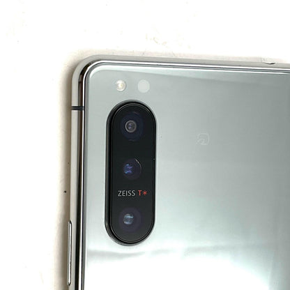 【全額返金保証】【最速発送】Sony Xperia 5 II 128GB グレー docomo SIMフリー SO-52A 白ロム 動作確認済