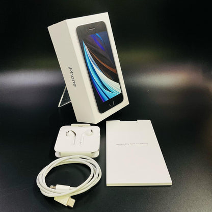 【全額返金保証】【最速発送】Apple iPhone iPhone SE（第2世代） 64GB ホワイト Softbank 白ロム 美品 動作確認済 87%