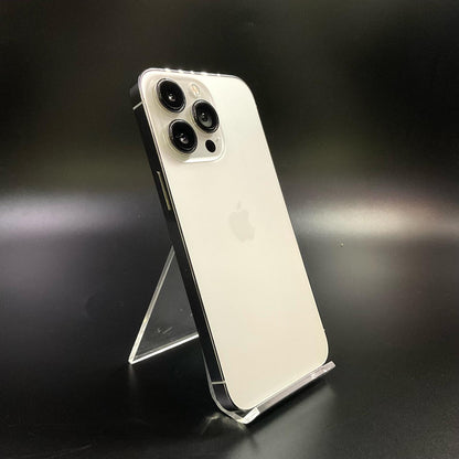 【全額返金保証】【最速発送】Apple iPhone iPhone 13 Pro 128GB シルバー au SIMフリー 白ロム 動作確認済 78%