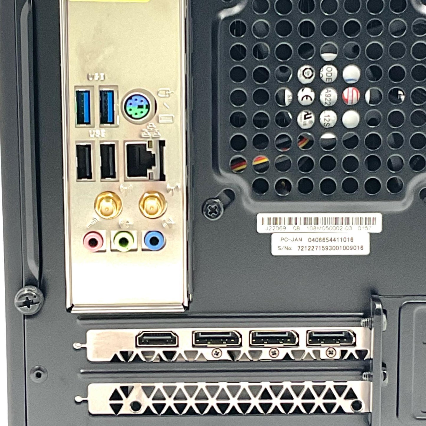 【全額返金保証】【最速発送】TSUKUMO ゲーミングデスクトップPC G-GEAR G15J-D222BN/CP1 intel core i5-12400F 16GB M.2 SSD 1TB NVIDIA GeForce RTX 3060 Ti 美品 動作確認済