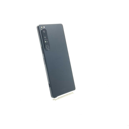 【全額返金保証】【最速発送】Sony Xperia 1 IV 256GB ブラック au SIMフリー SOG06 白ロム 美品 動作確認済