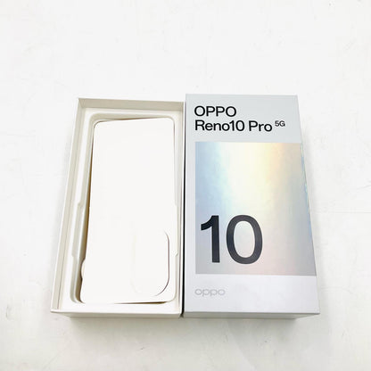 【全額返金保証】【最速発送】OPPO Reno 10 Pro 5G 256GB グロッシーパープル SIMフリー CPH2541 白ロム 超美品 動作確認済
