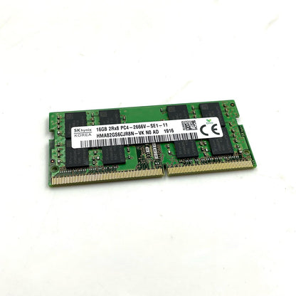 【全額返金保証】【最速発送】各種メーカー メモリ S.O.DIMM ノートPC DDR4-2666 PC4-21300 16GB 美品 動作確認済