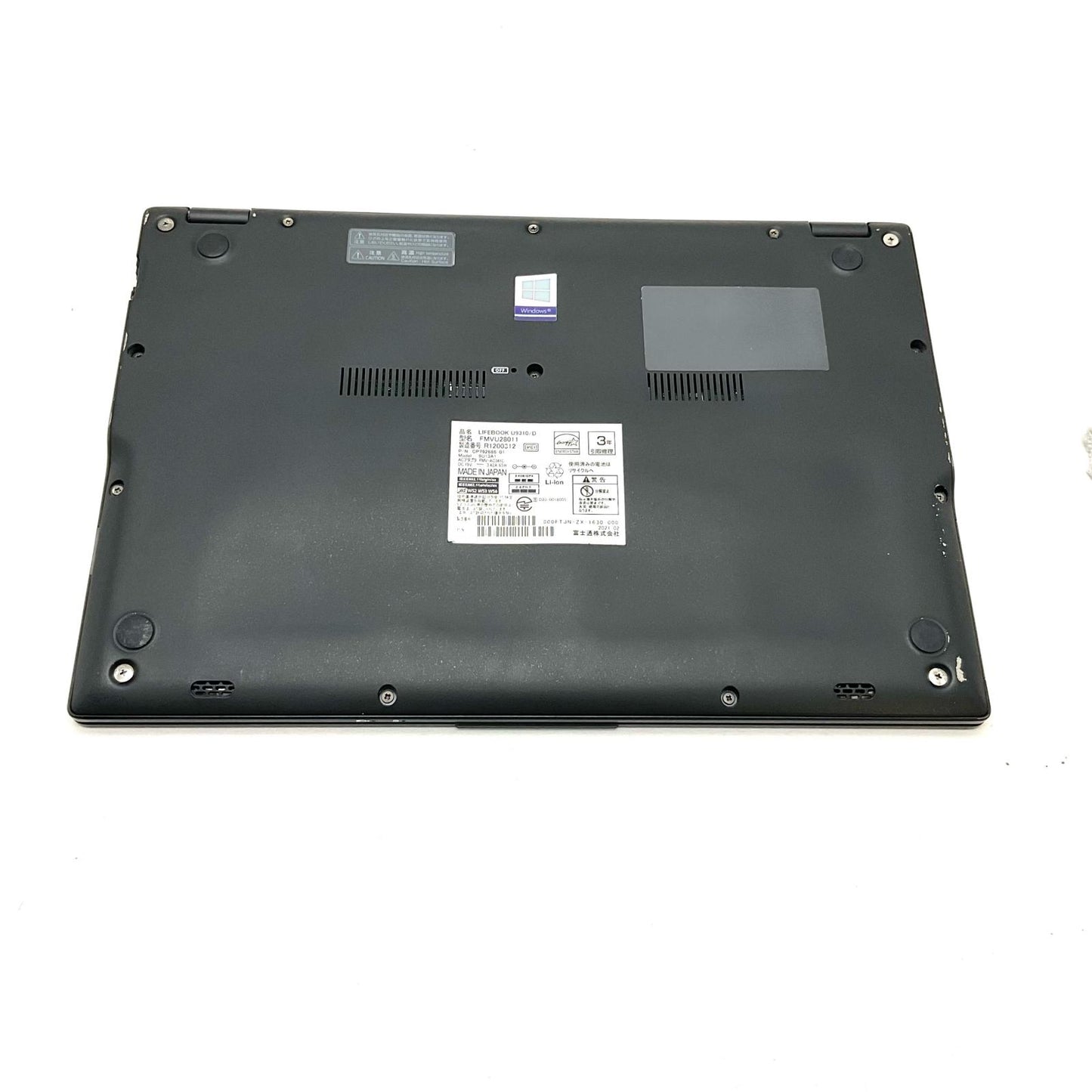 【全額返金保証】【最速発送】FUJITSU LIFEBOOK U9310/D FMVU28011 Core i7-10610U 1.80GHz 16GB SSD 256GB 動作確認済
