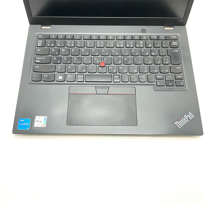 【最速発送】lenovo ThinkPad L13 Gen 3 21B4001XJP 12th Gen Core i5-1235U 16GB SSD 256GB【難有】