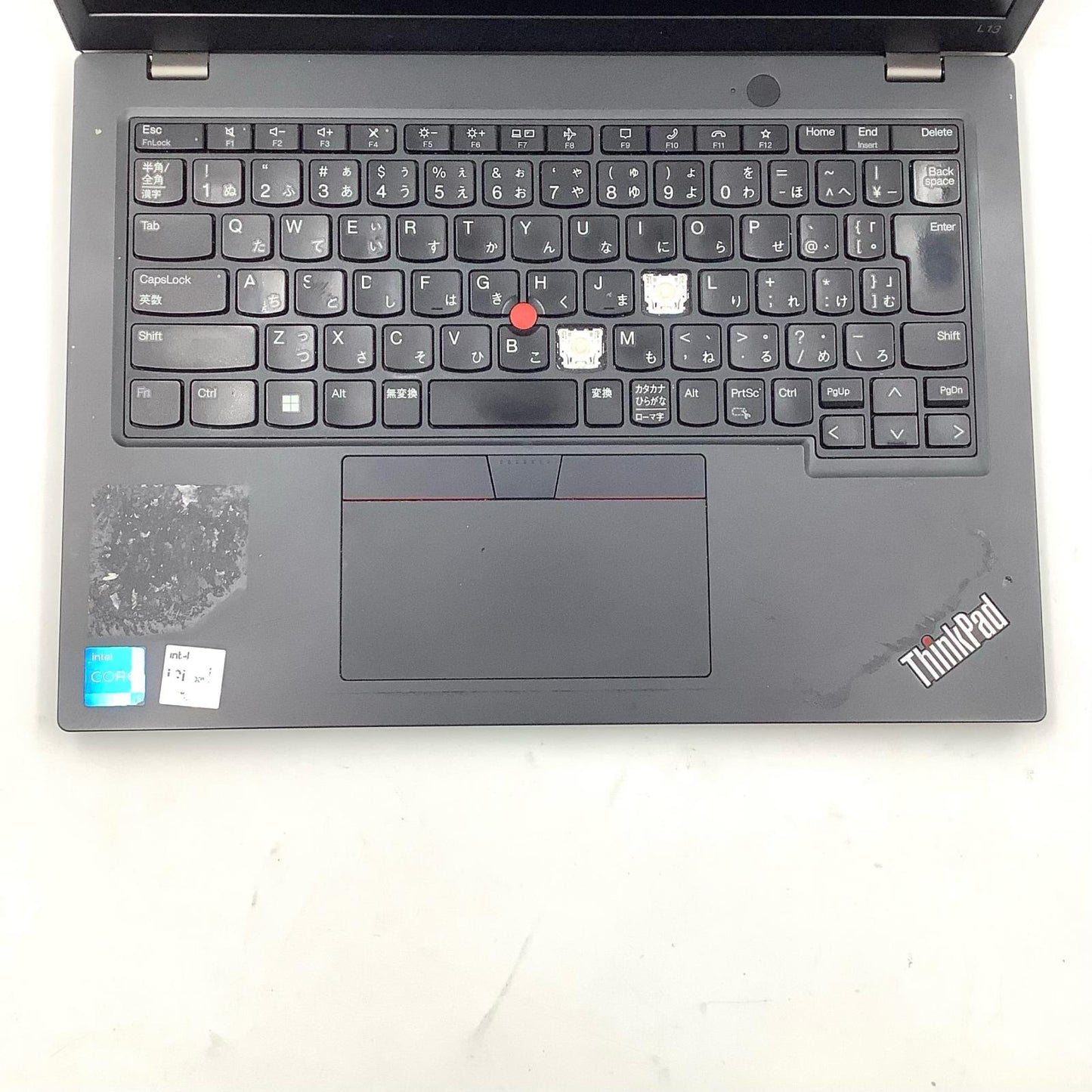 【最速発送】lenovo ThinkPad L13 Gen 3 21B4001XJP 12th Gen Core i5-1235U 16GB SSD 256GB【難有】