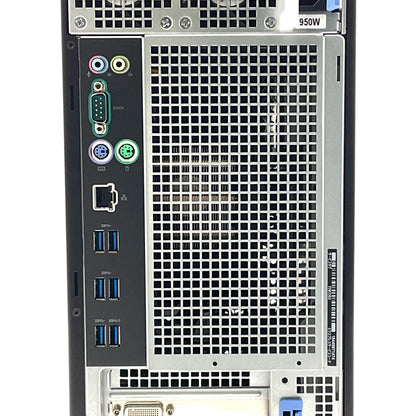 【全額返金保証】【最速発送】DELL Precision 5820 Tower Xeon W-2102 2.90GHz 32GB SSD 512GB 美品 動作確認済