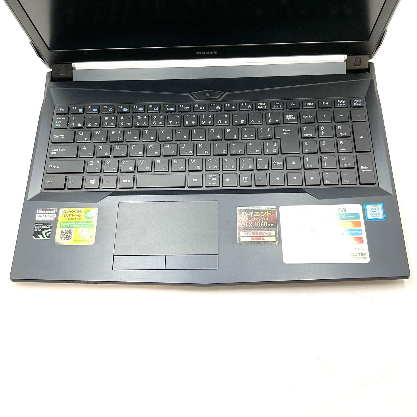 【全額返金保証】【最速発送】mouse computer EGPNI777G106W Core i7-7700HQ 2.80GHz 8GB SSD 256GB HDD 1TB GeForce GTX 1060 美品 動作確認済