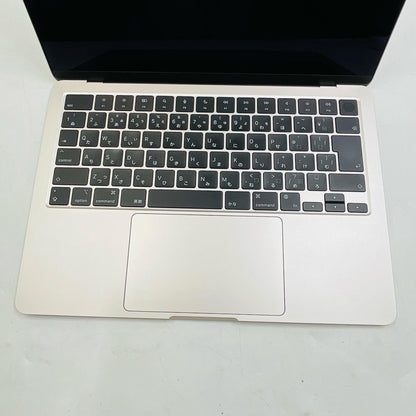 【全額返金保証】【最速発送】Apple MacBook Air 13.6インチ 2022 Apple M2 8GB 256GB スターライト 99% 美品 動作確認済