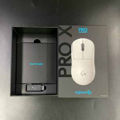 【全額返金保証】【最速発送】Logicool PRO X SUPERLIGHT Wireless Gaming Mouse G-PPD-003WL-WH 動作確認済