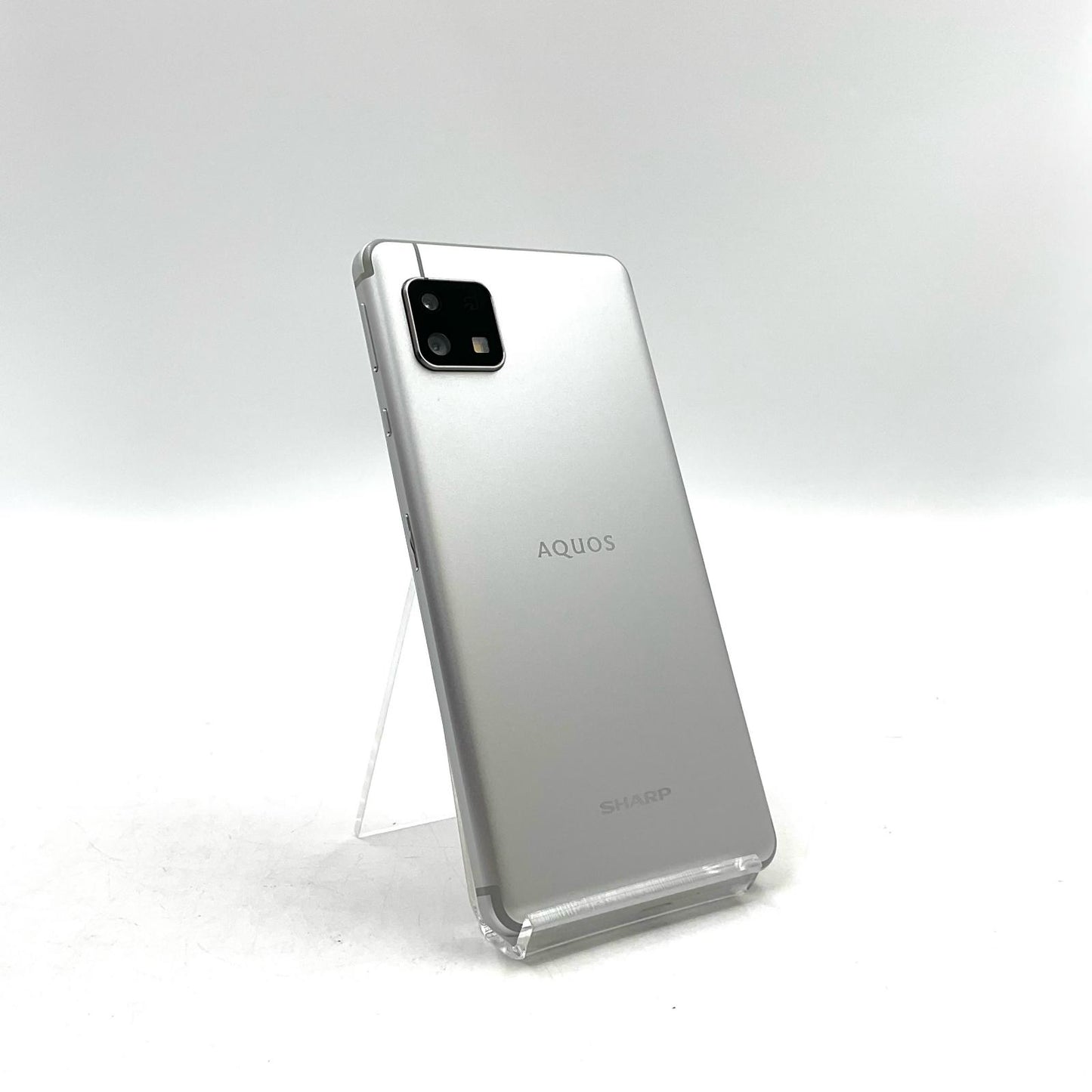 【全額返金保証】【最速発送】SHARP AQUOS sense4 lite 64GB シルバー 楽天モバイル SH-RM15 白ロム 美品 動作確認済