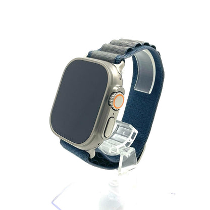 【全額返金保証】【最速発送】Apple Watch Ultra 第2世代 チタニウム 49mm GPS+Cellular 白ロム 96% 美品 動作確認済