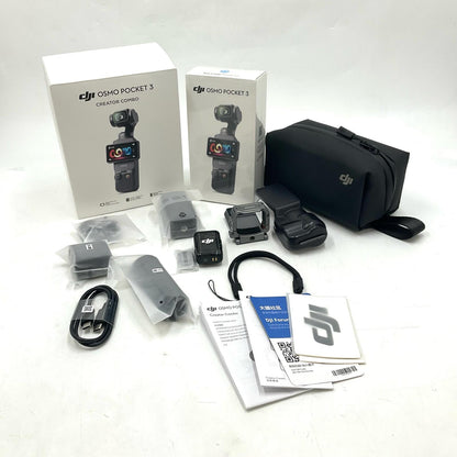 【全額返金保証】【最速発送】DJI OSMO POCKET 3 クリエイターコンボ 超美品 動作確認済