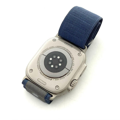 【全額返金保証】【最速発送】Apple Watch Ultra 第2世代 チタニウム 49mm GPS+Cellular 白ロム 99% 美品 動作確認済
