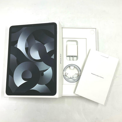 【全額返金保証】【最速発送】Apple iPad Air 10.9インチ 第5世代 256GB スペースグレイ Wi-Fi 美品 動作確認済