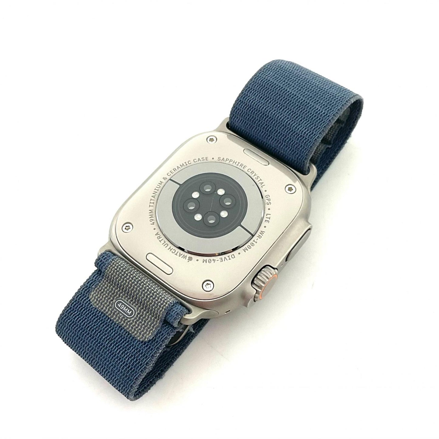【全額返金保証】【最速発送】Apple Watch Ultra 第2世代 49mm GPS+Cellular 白ロム 99% 美品 動作確認済