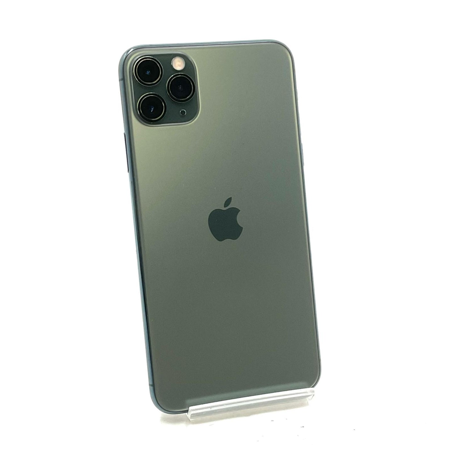 【全額返金保証】【最速発送】Apple iPhone iPhone 11 Pro Max 256GB ミッドナイトグリーン au 白ロム 動作確認済 76%