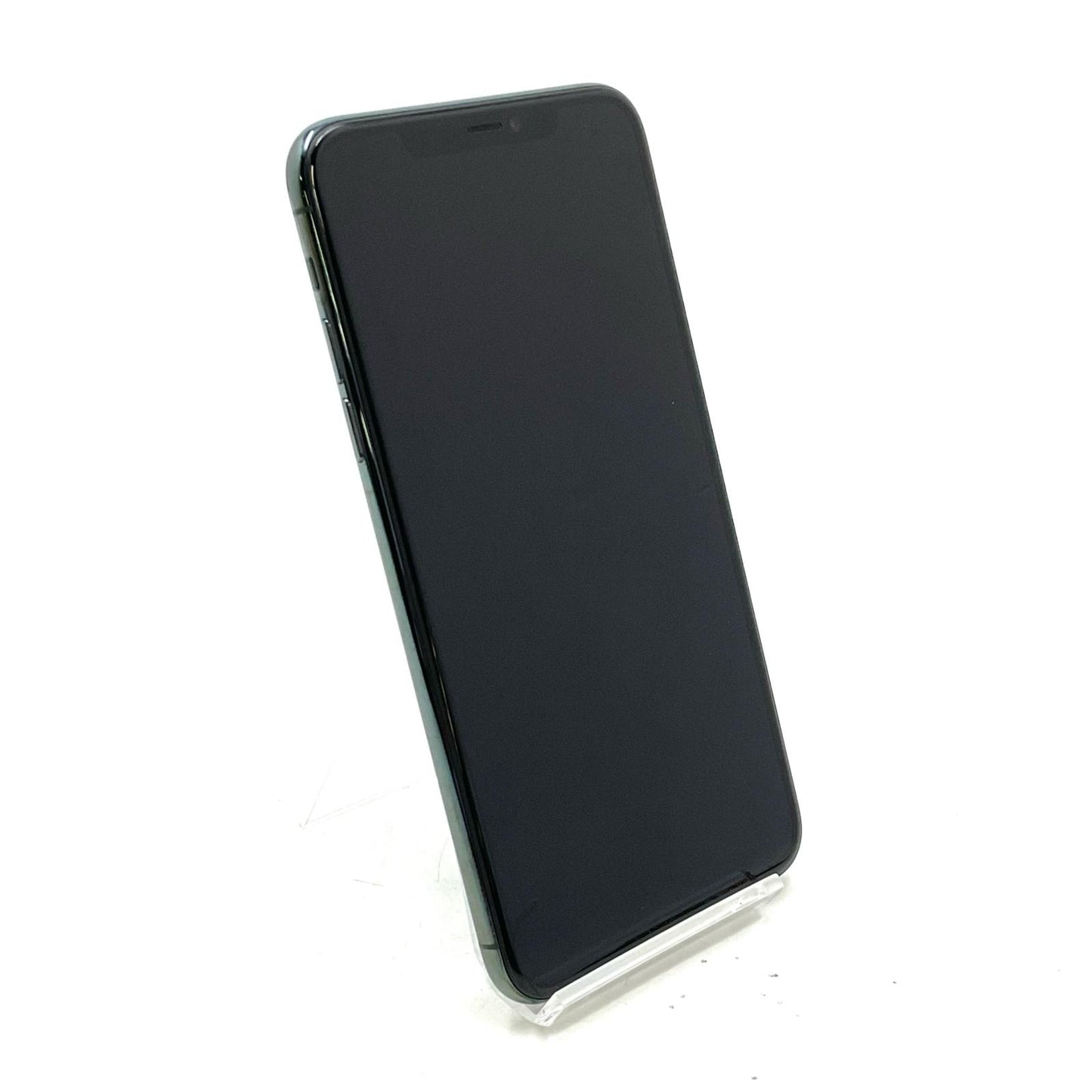 【全額返金保証】【最速発送】Apple iPhone iPhone 11 Pro Max 256GB ミッドナイトグリーン au 白ロム 動作確認済 76%