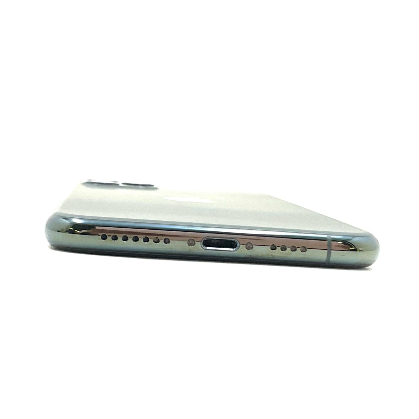 【全額返金保証】【最速発送】Apple iPhone iPhone 11 Pro Max 256GB ミッドナイトグリーン au 白ロム 動作確認済 76%