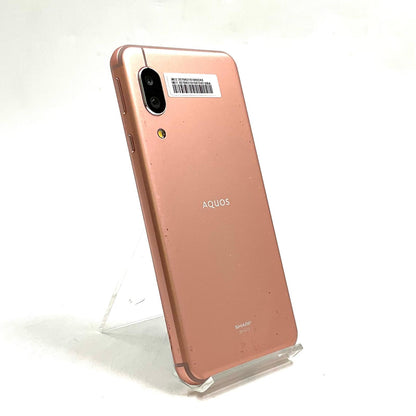 【全額返金保証】【最速発送】SHARP AQUOS Sense3 64GB mineo SH-M12 白ロム 動作確認済