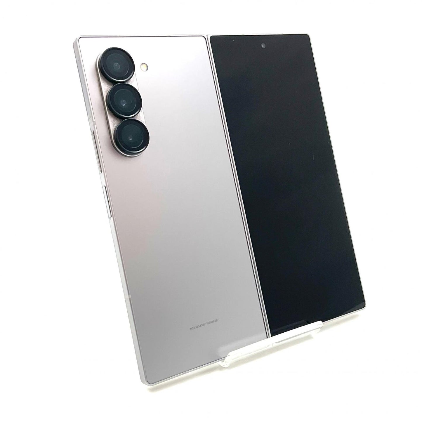 【全額返金保証】【最速発送】SAMSUNG Galaxy Z Fold6 256GB Silver Shadow SIMフリー SM-F956Q 白ロム 美品 動作確認済