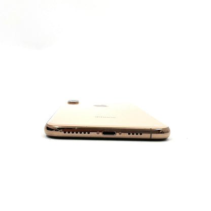 【全額返金保証】【最速発送】Apple iPhone iPhone XS Max 64GB ゴールド au 白ロム 動作確認済 86%