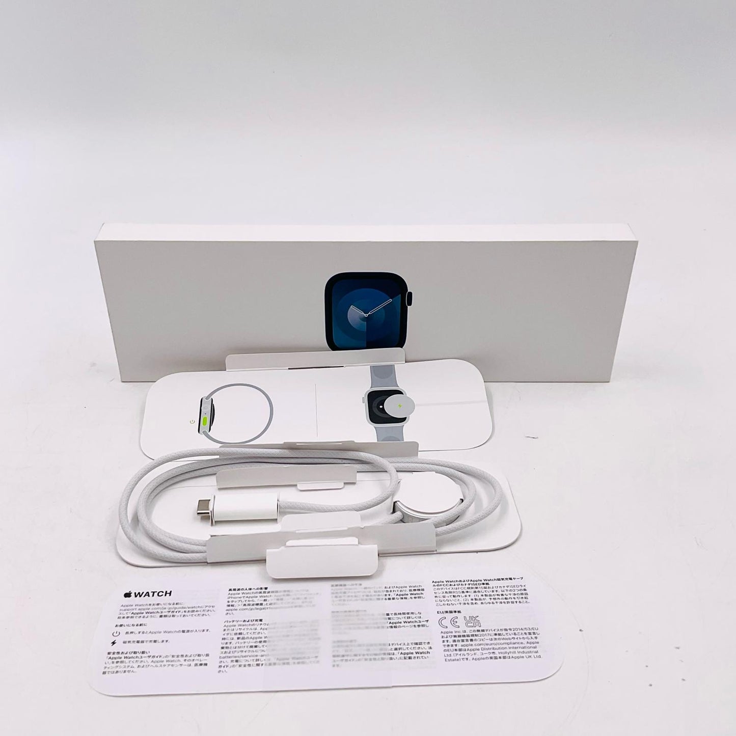 【全額返金保証】【最速発送】Apple Watch Series 9 アルミニウム 41mm GPS 96% 美品 動作確認済