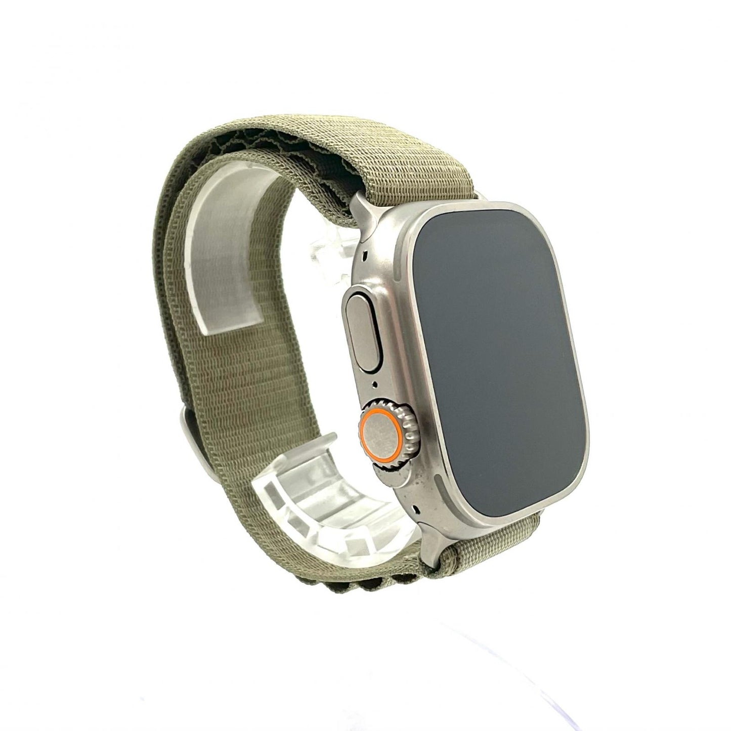 【全額返金保証】【最速発送】Apple Watch Ultra 第2世代 チタニウム 49mm GPS+Cellular 白ロム 100% 美品 動作確認済