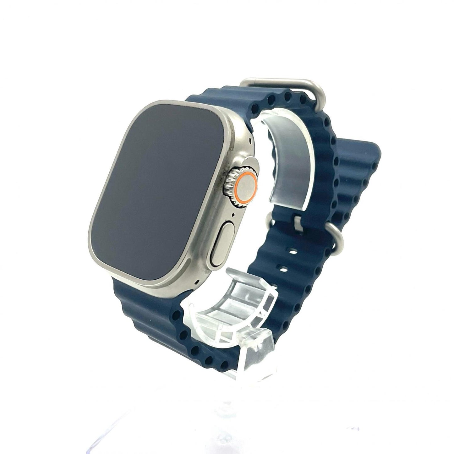 【全額返金保証】【最速発送】Apple Watch Ultra 第2世代 チタニウム 49mm GPS+Cellular 白ロム 90% 美品 動作確認済