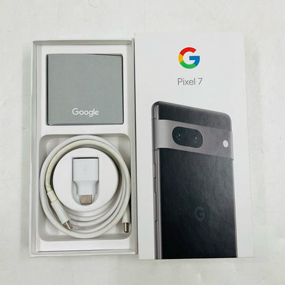 【全額返金保証】【最速発送】Google Pixel 7 128GB ブラック SIMフリー 白ロム 動作確認済