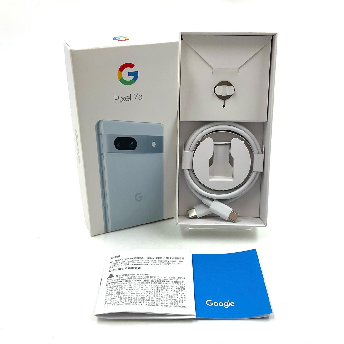 【全額返金保証】【最速発送】Google Pixel 7a 128GB Sea Softbank G82U8 白ロム 美品 動作確認済