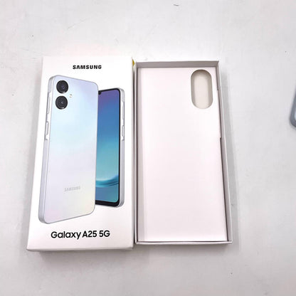 【全額返金保証】【最速発送】SAMSUNG Galaxy A25 64GB ホワイト au SCG33 白ロム 美品 動作確認済