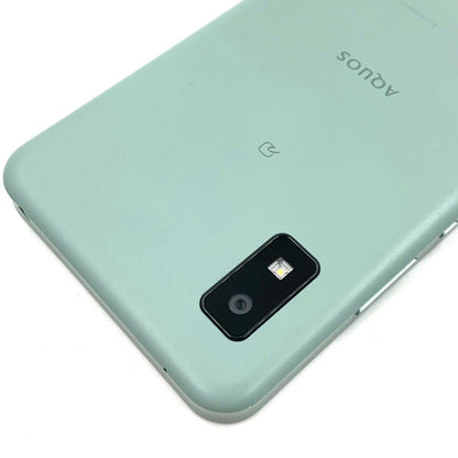 【全額返金保証】【最速発送】SHARP AQUOS wish 64GB オリーブグリーン Y!mobile A104SH 白ロム 美品 動作確認済