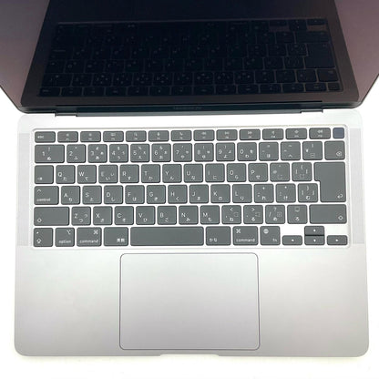 【全額返金保証】【最速発送】Apple MacBook Air 13インチ 2020 Apple M1 8GB 256GB スペースグレイ 93% 美品 動作確認済