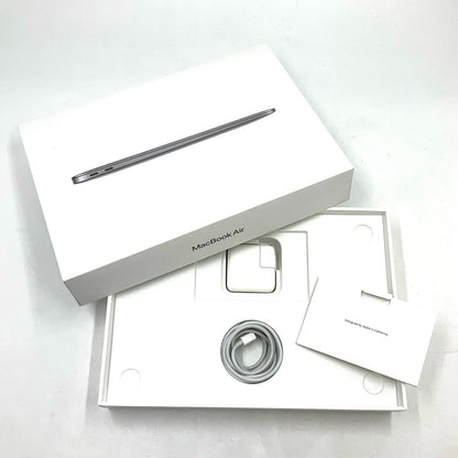 【全額返金保証】【最速発送】Apple MacBook Air 13インチ 2020 Apple M1 8GB 256GB スペースグレイ 93% 美品 動作確認済
