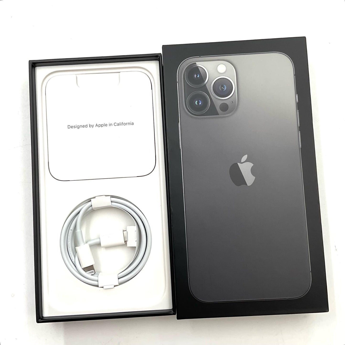 【全額返金保証】【最速発送】Apple iPhone iPhone 13 Pro Max 256GB グラファイト Softbank 白ロム 動作確認済 72%