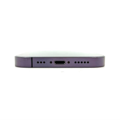 【全額返金保証】【最速発送】Apple iPhone iPhone 14 Pro 128GB ディープパープル Softbank 白ロム 動作確認済 79%