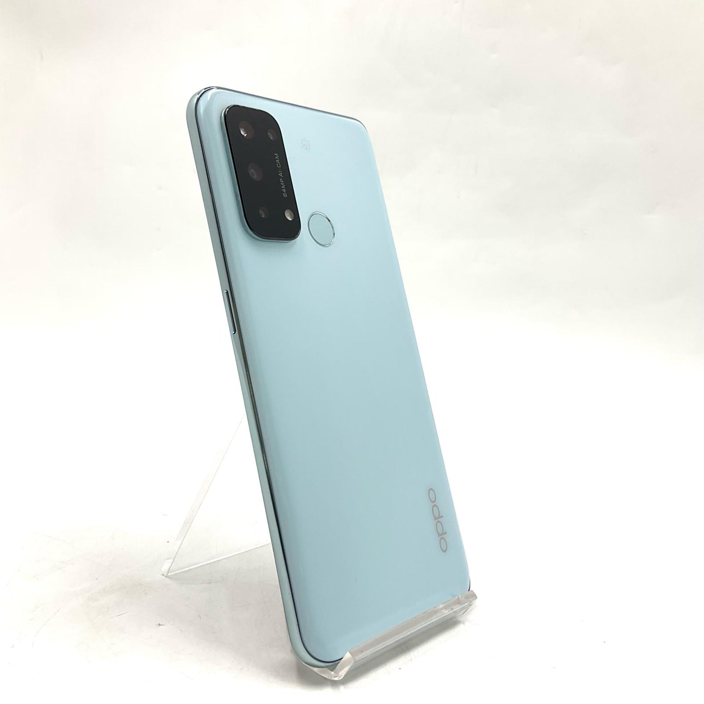【全額返金保証】【最速発送】OPPO Reno 5A 128GB アイスブルー CPH2199 白ロム 動作確認済