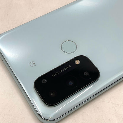 【全額返金保証】【最速発送】OPPO Reno 5A 128GB アイスブルー CPH2199 白ロム 動作確認済