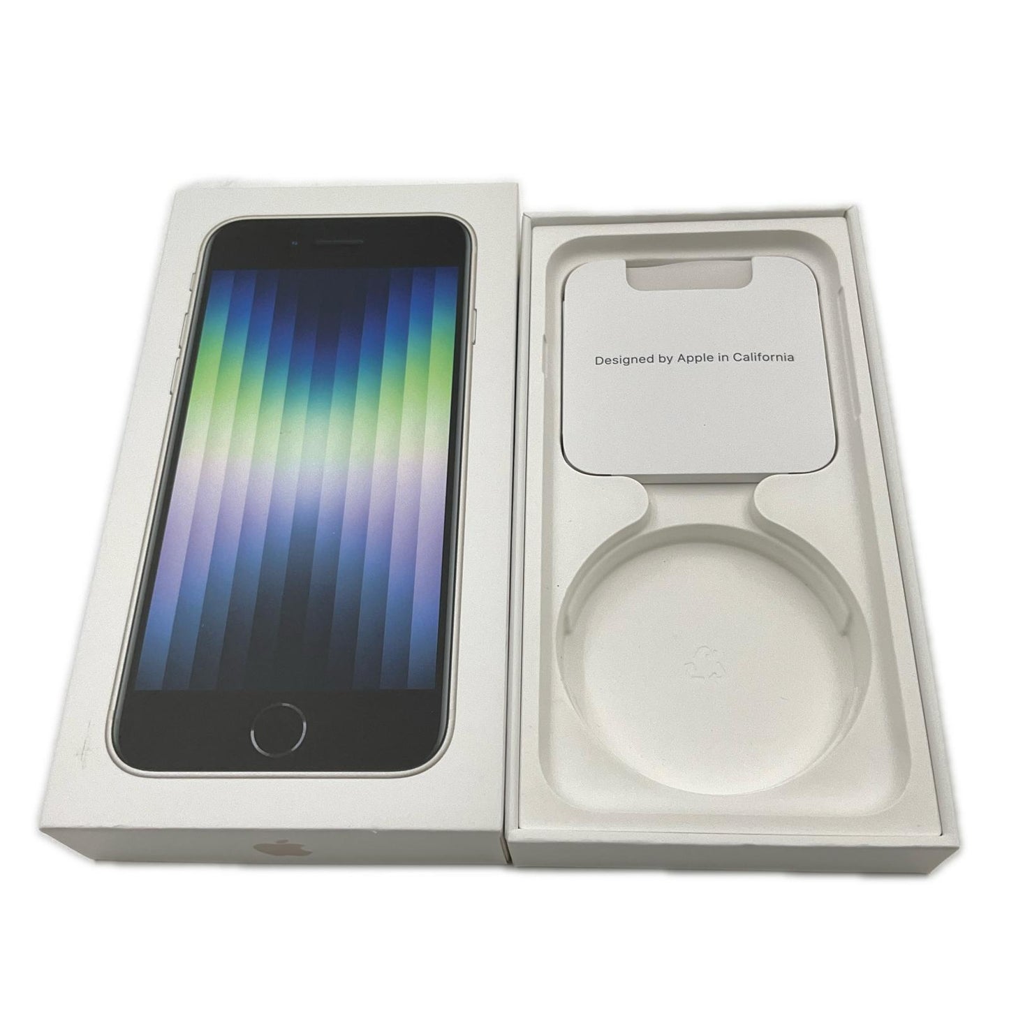 【全額返金保証】【最速発送】Apple iPhone iPhone SE（第3世代） 128GB スターライト docomo 白ロム 美品 動作確認済 100%