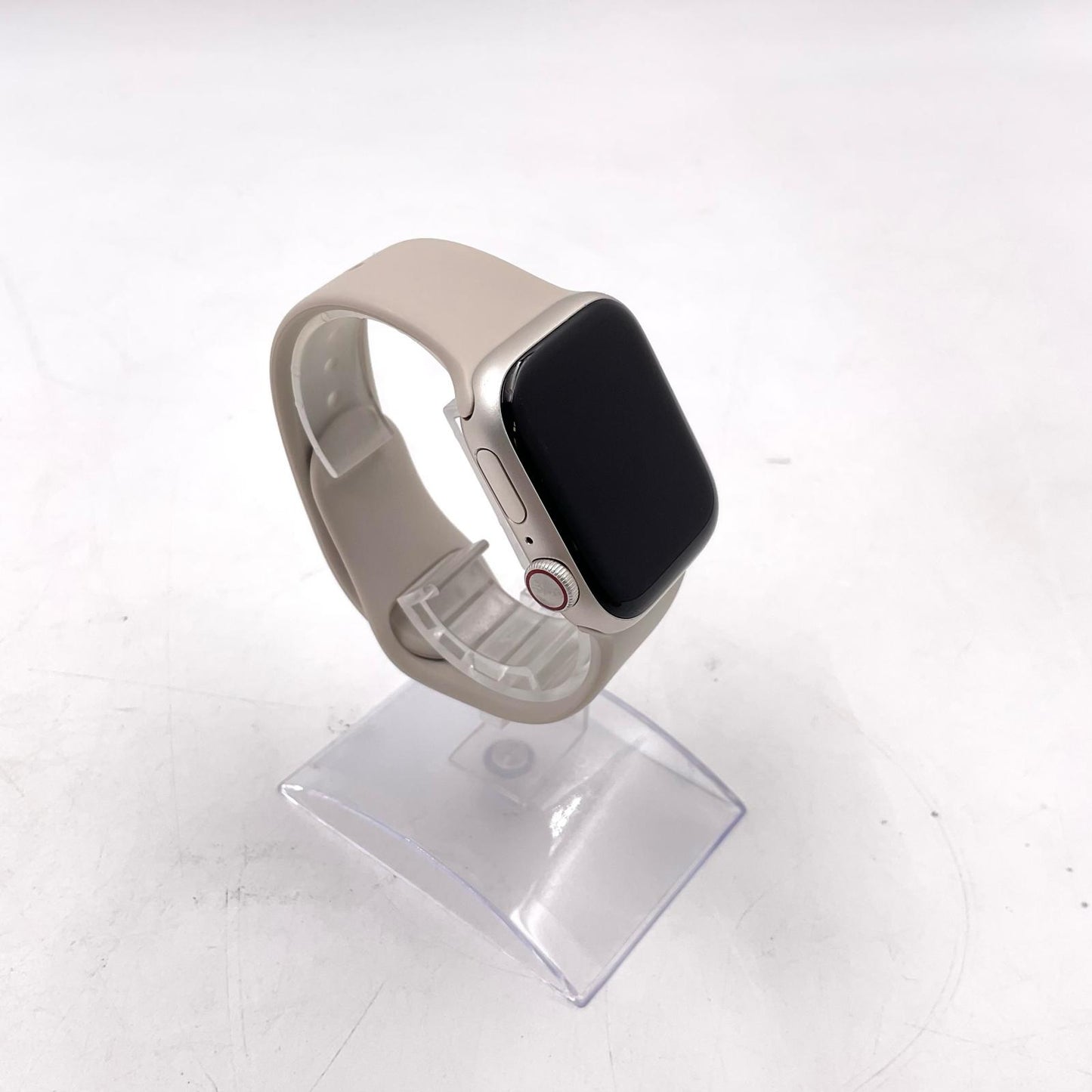 【全額返金保証】【最速発送】Apple Watch Series 8 アルミニウム 41mm GPS+Cellular 白ロム 89% 動作確認済