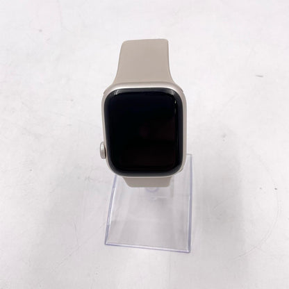 【全額返金保証】【最速発送】Apple Watch Series 8 アルミニウム 41mm GPS+Cellular 白ロム 89% 動作確認済