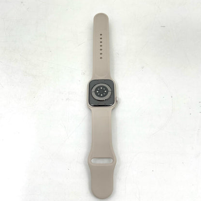 【全額返金保証】【最速発送】Apple Watch Series 8 アルミニウム 41mm GPS+Cellular 白ロム 89% 動作確認済