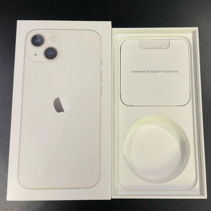 【全額返金保証】【最速発送】Apple iPhone iPhone 13 128GB スターライト SIMフリー 白ロム 動作確認済 72%