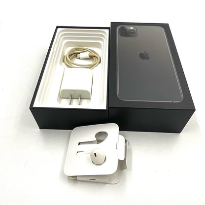 【全額返金保証】【最速発送】Apple iPhone iPhone Pro Max 11 Pro Max 256GB スペースグレイ au SIMフリー 白ロム 動作確認済 79%
