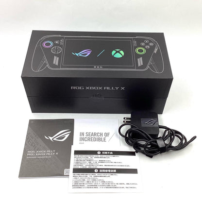 【全額返金保証】【最速発送】ASUS ROG Xbox Ally X RC73XA-Z2E24G1T AMD Ryzen AI Z2 Extreme 24GB M.2 SSD 1TB 100% 美品 動作確認済