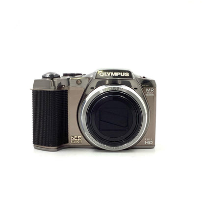 【全額返金保証】【最速発送】OLYMPUS コンパクトデジタルカメラ SZ-31MR [シルバー] 美品 動作確認済