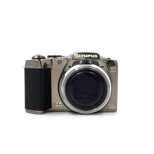 【全額返金保証】【最速発送】OLYMPUS コンパクトデジタルカメラ SZ-31MR [シルバー] 美品 動作確認済