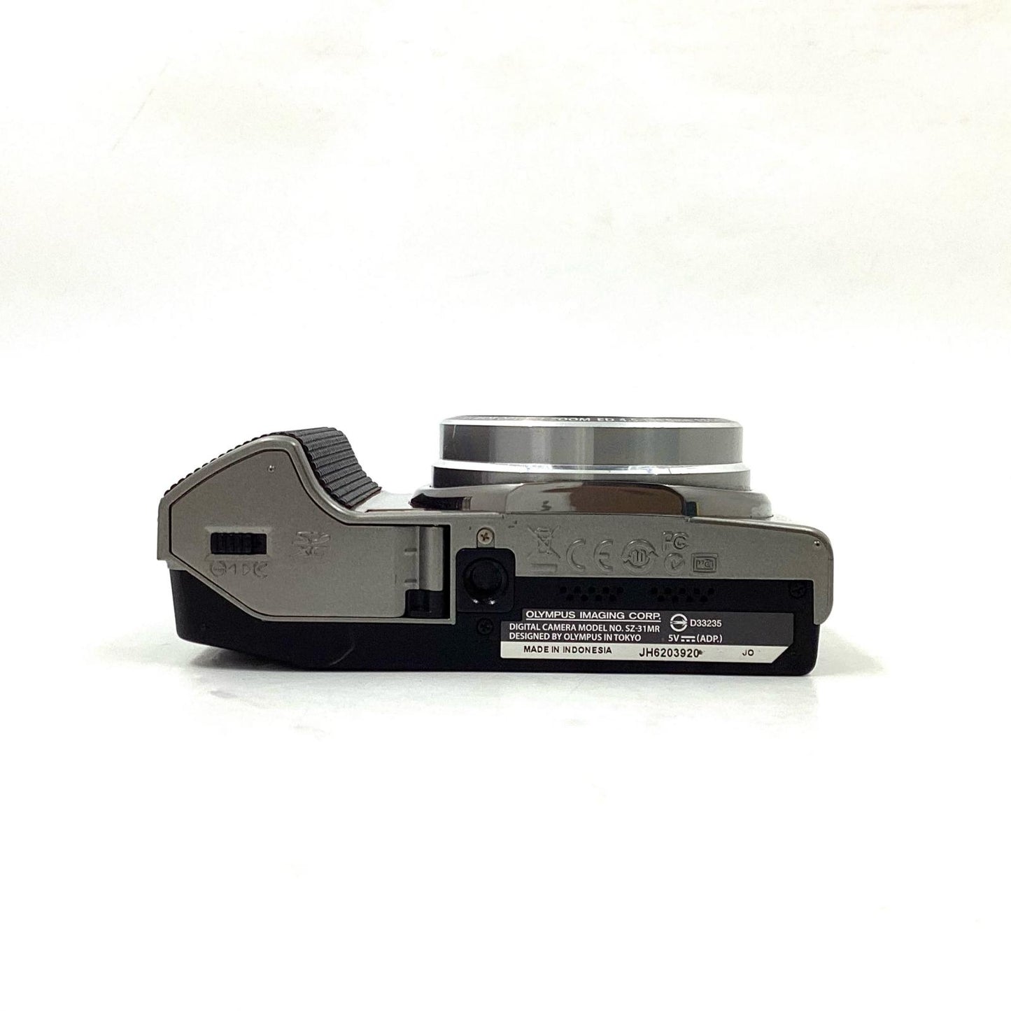 【全額返金保証】【最速発送】OLYMPUS コンパクトデジタルカメラ SZ-31MR [シルバー] 美品 動作確認済