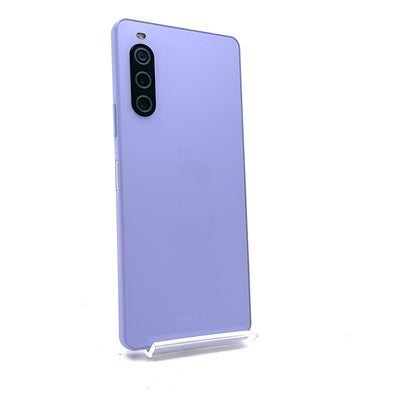 【全額返金保証】【最速発送】Sony Xperia 10 V 128GB ラベンダー Softbank A302SO 白ロム 動作確認済
